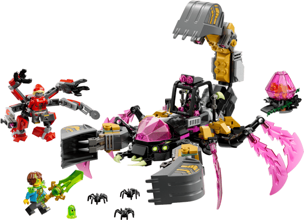 LEGO 71513 La pelleteuse scorpion des cauchemars
