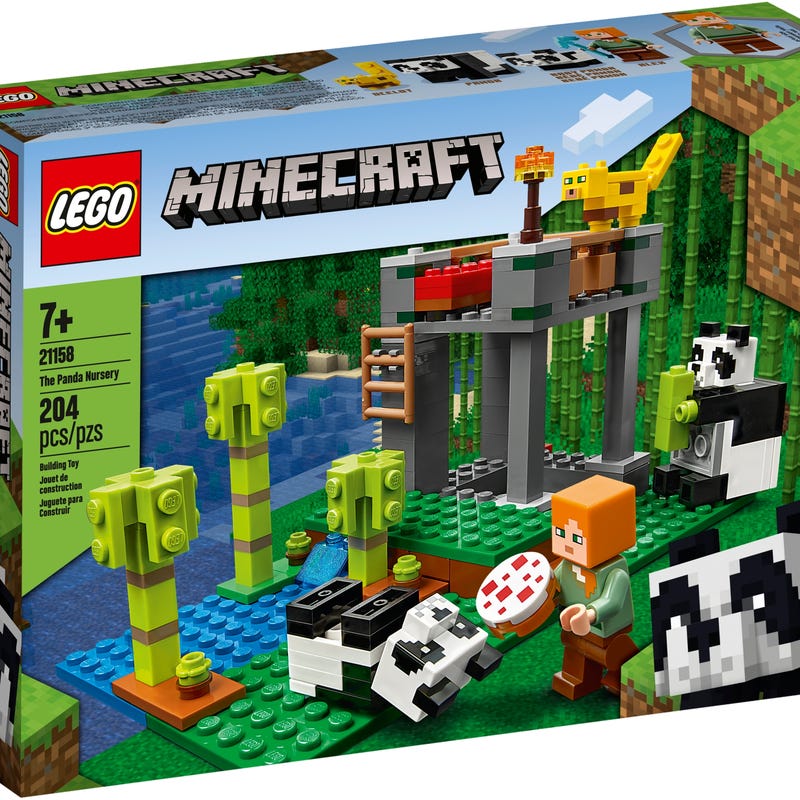 El Criadero de Pandas 21158 Minecraft® Oficial LEGO® Shop MX
