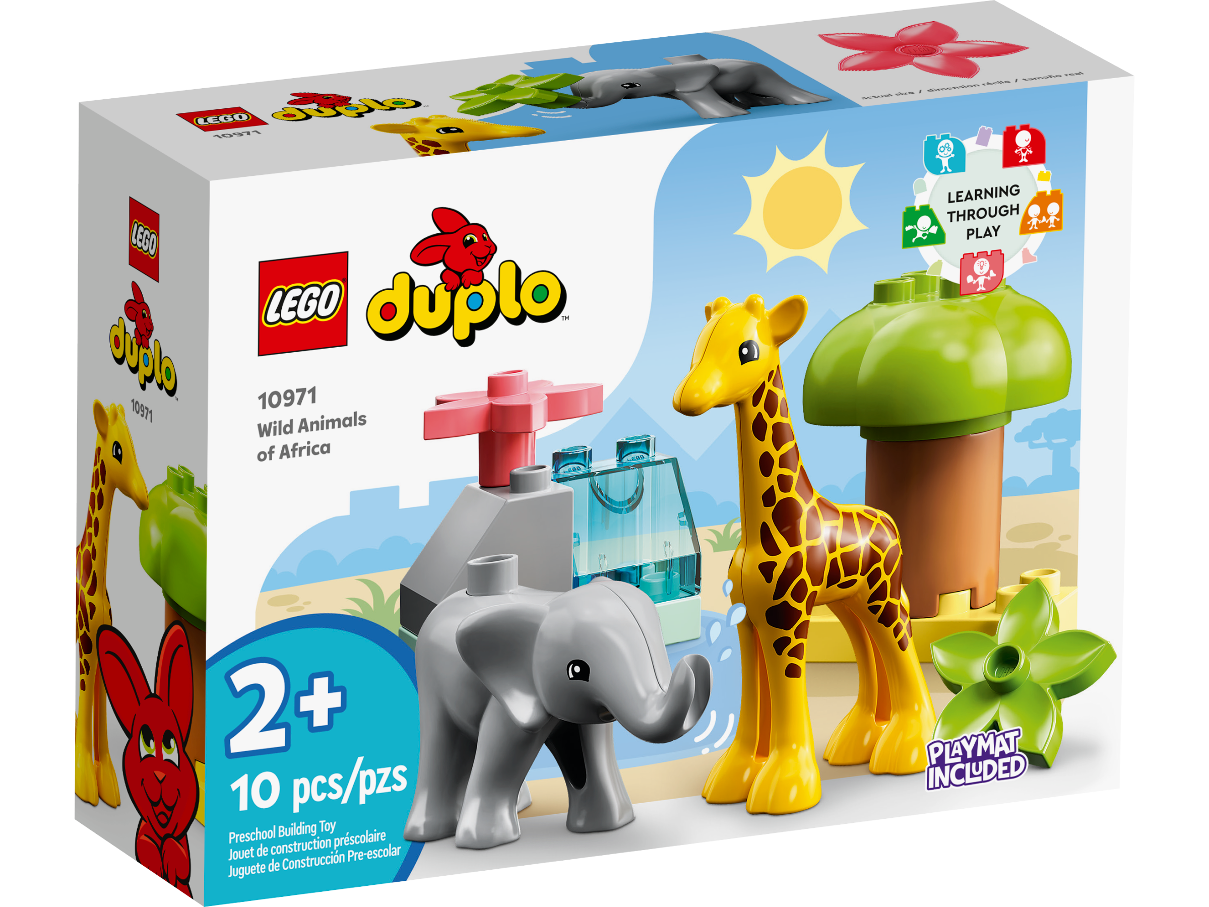 spade Det er det heldige Rotere Wild Animals of Africa 10971 | DUPLO® | Buy online at the Official LEGO®  Shop US