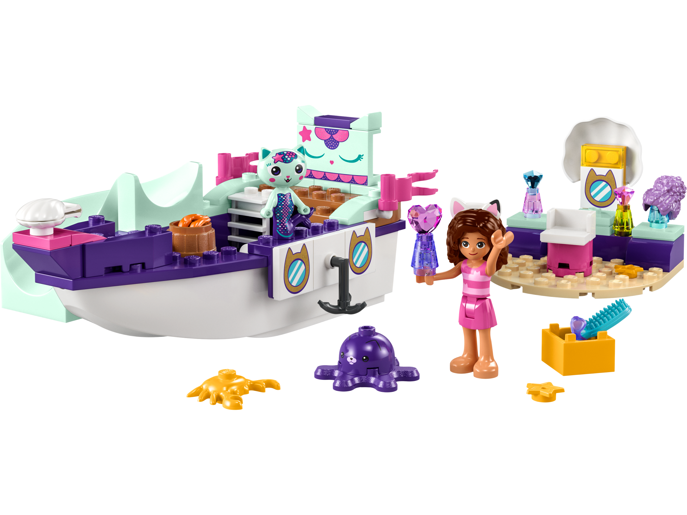 Gabby & MerCat's Ship & Spa 10786 | LEGO® Gabby's Dollhouse | Buy online at  the Official LEGO® Shop FR