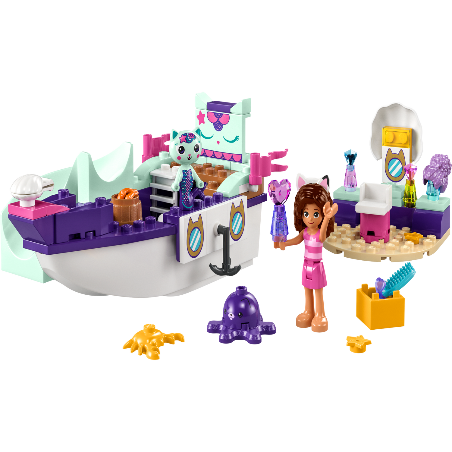 Gabby & MerCat's & Spa 10786 | LEGO® Gabby's Dollhouse | Buy online Official LEGO® Shop US