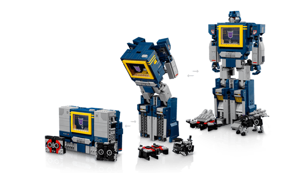LEGO 10358 Transformers : Soundwave — visuel 3 sur 8