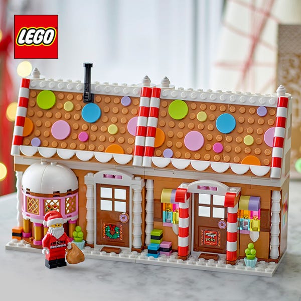 Festive Gingerbread House
