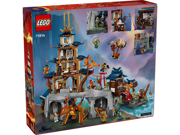 LEGO 71814 La ville au temple du tournoi — visuel 8 sur 8