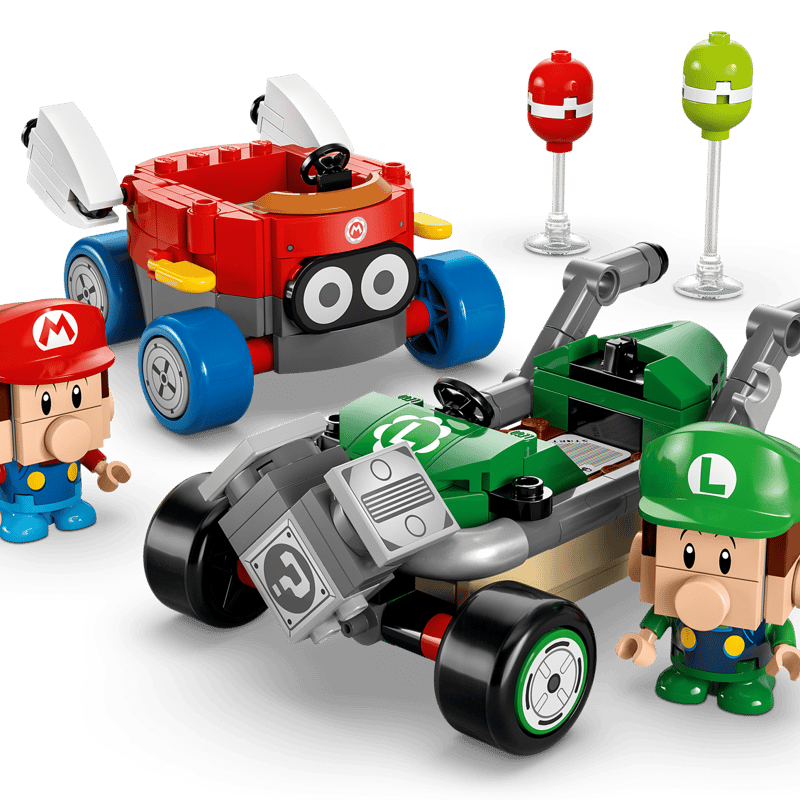 Mario Kart™ – Baby Mario vs. Baby Luigi 72034 | LEGO® Super Mario Mario Kart™ – Baby Mario vs. Baby Luigi 72034 | LEGO® Super Mario