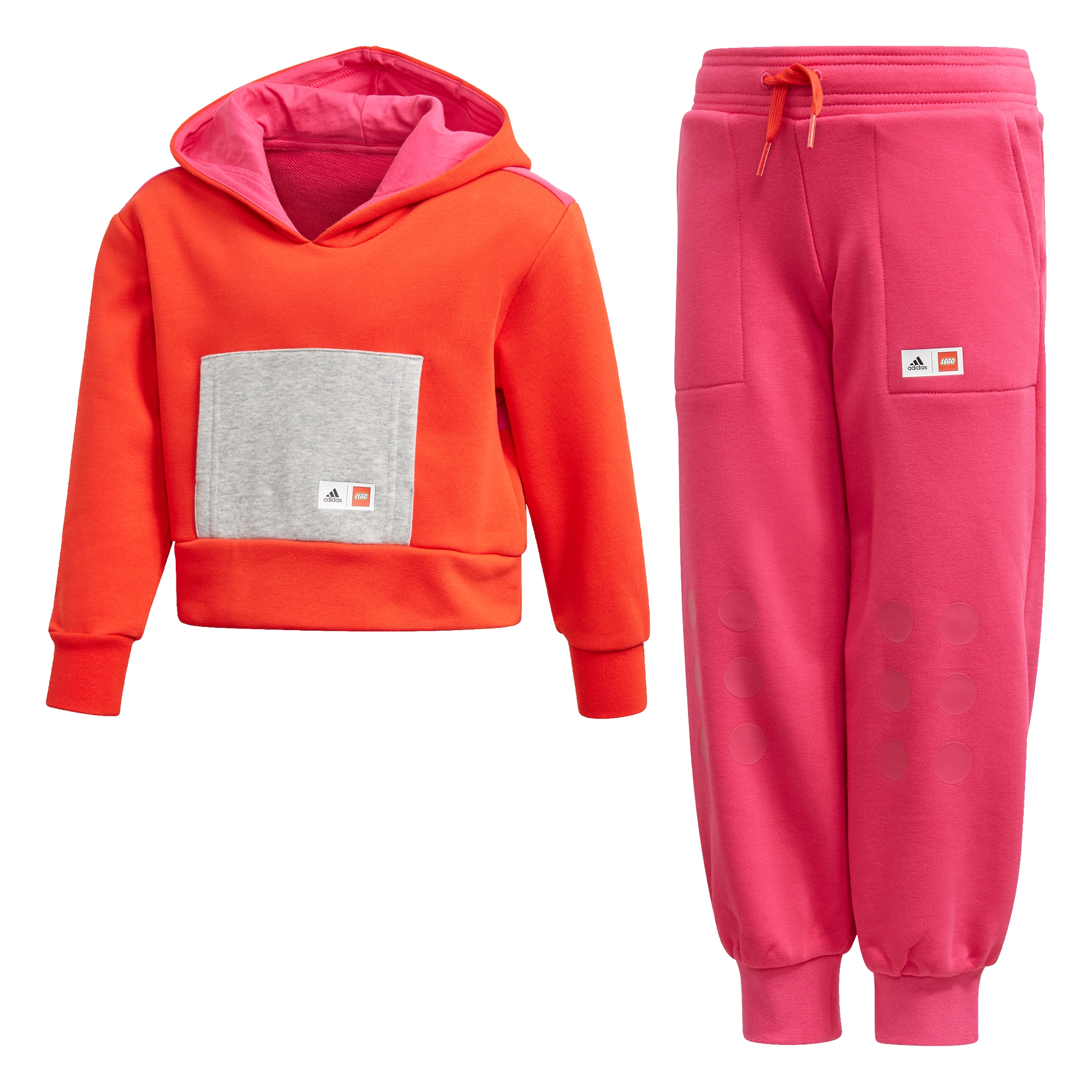 Girls Adidas x Classic LEGO® Hoodie and Pants Set