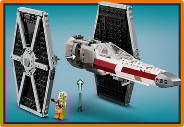 Lego Star Wars Caza Tie Caza TIE Y Ala-X Fusionados 75393 Star