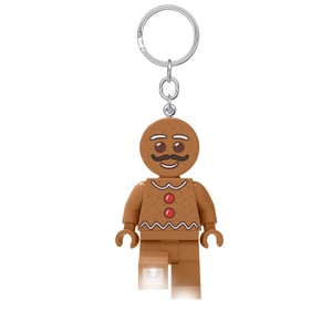 Porte-clés lumineux Petit bonhomme de pain d'épices