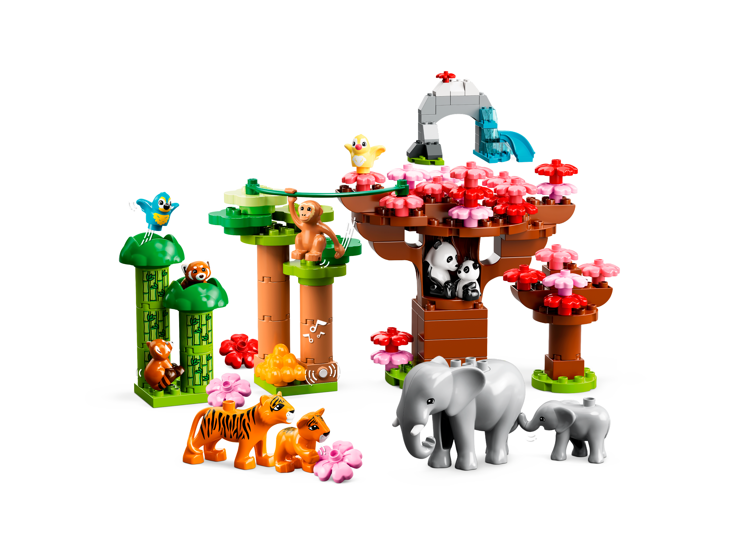 LEGO DUPLO Town - Animaux sauvages d'Asie 10974