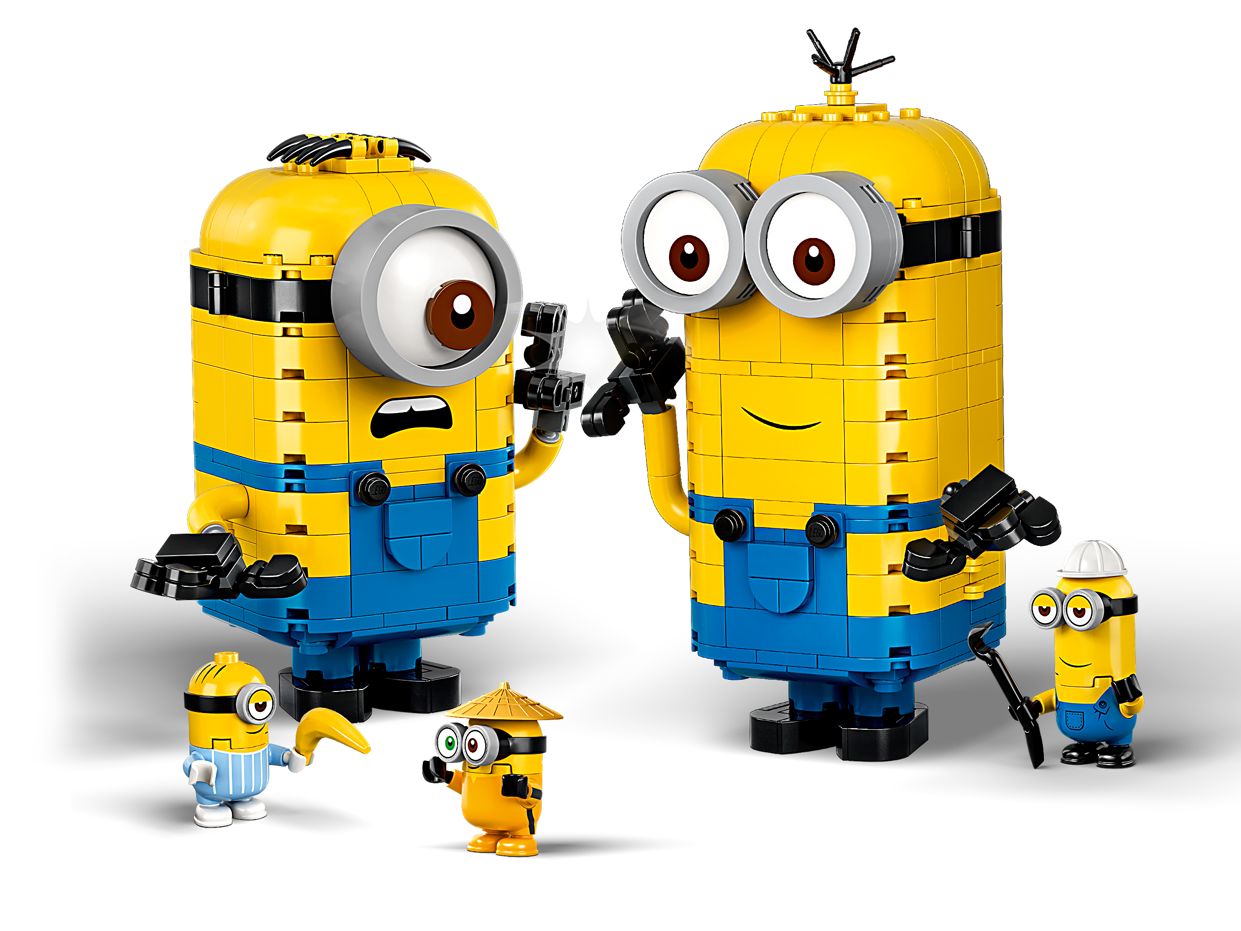 LEGO Minions Brick-Built Minions and their Lair Building Play Set 75551 NEW 