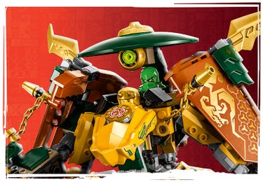 Mecas del Equipo Ninja de Lloyd y Arin 71794 NINJAGO® Oficial