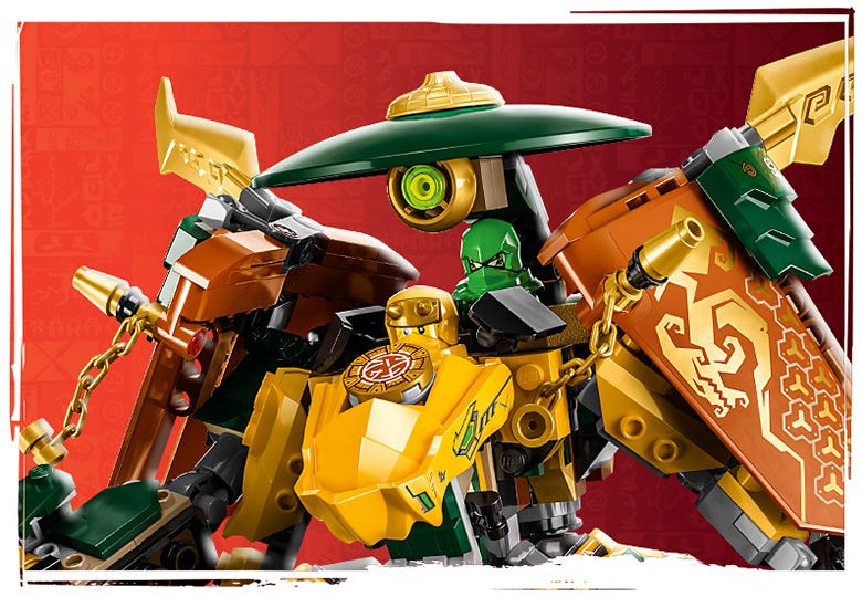 Mecas del Equipo Ninja de Lloyd y Arin 71794 NINJAGO® Oficial