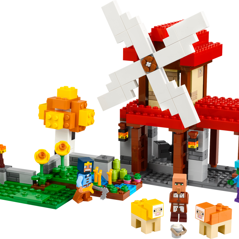 The Windmill Farm 21262 | Minecraft® | Buy online at the Official The Windmill Farm 21262 | Minecraft® | Buy online at the Official