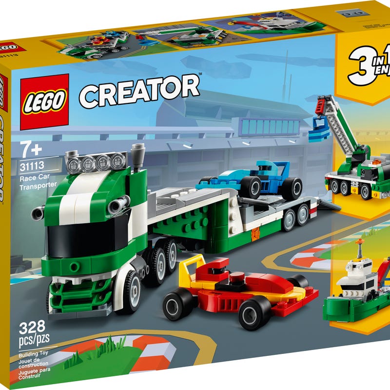 Race Car Transporter 31113 Creator 3-in-1 Buy online at the Official LEGO® Shop FR