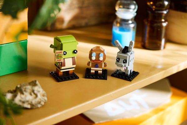 LEGO 40923 Figurines de Shrek, l’Âne et Ti Biscuit — visuel 6 sur 8