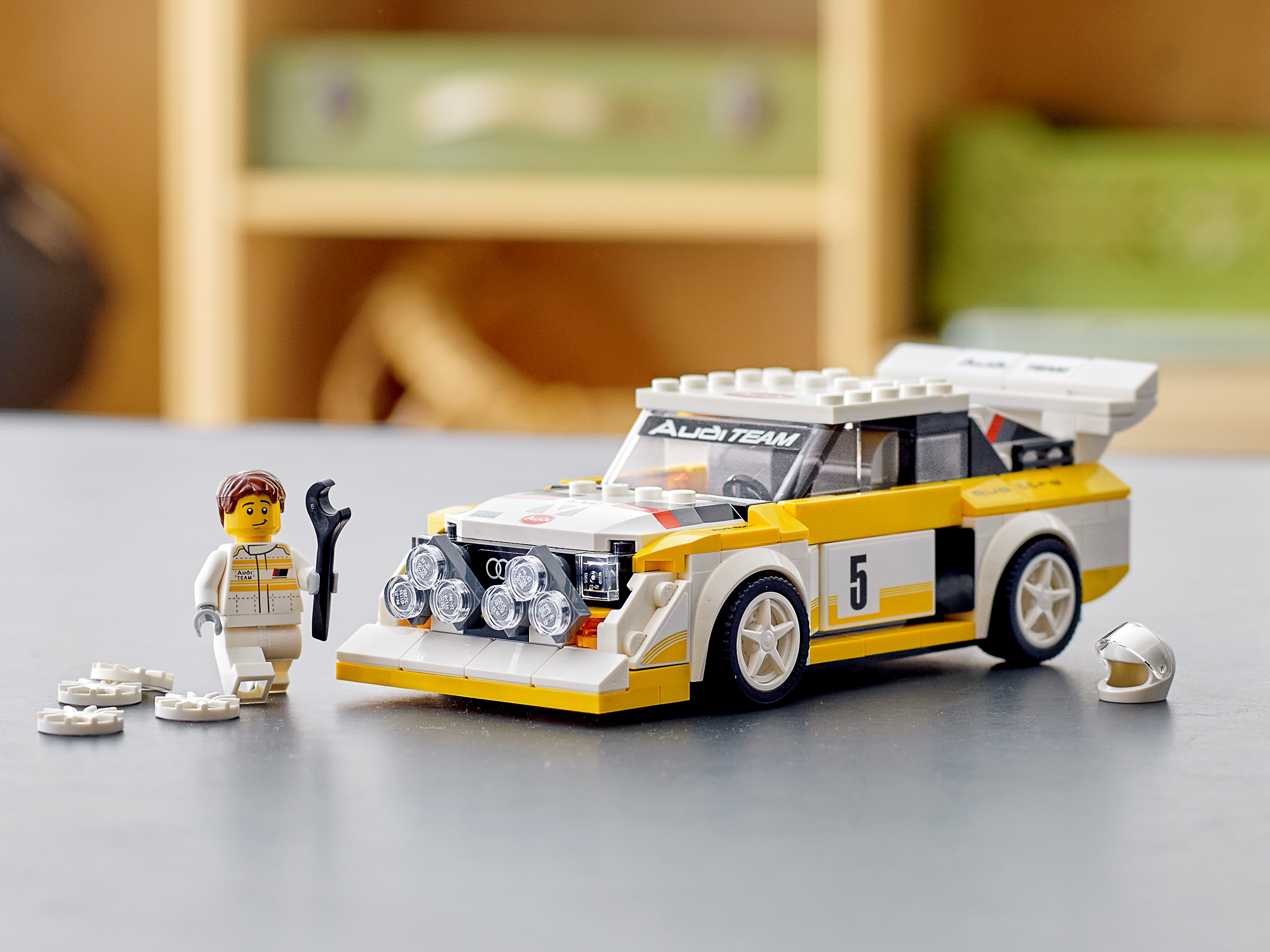 Lægge sammen Sorg stang 1985 Audi Sport quattro S1 76897 | Speed Champions | Buy online at the  Official LEGO® Shop US