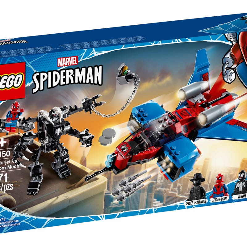 Jet Arácnido Armadura Robótica de Venom