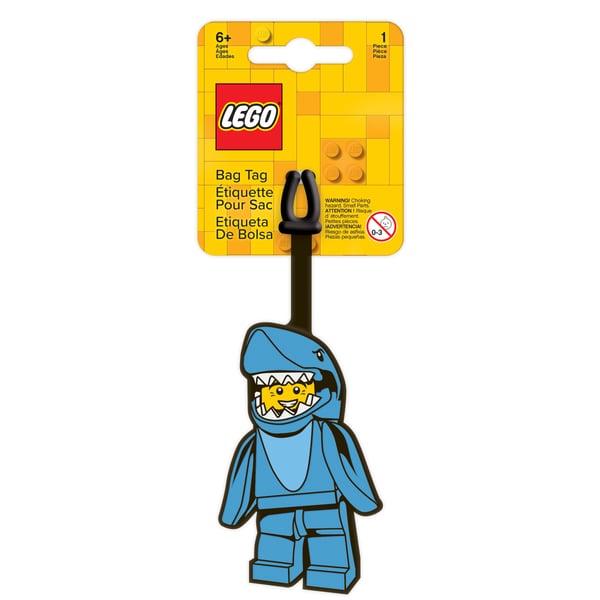 LEGO 5007229 Étiquette de sac Homme en costume de requin — visuel 2 sur 2