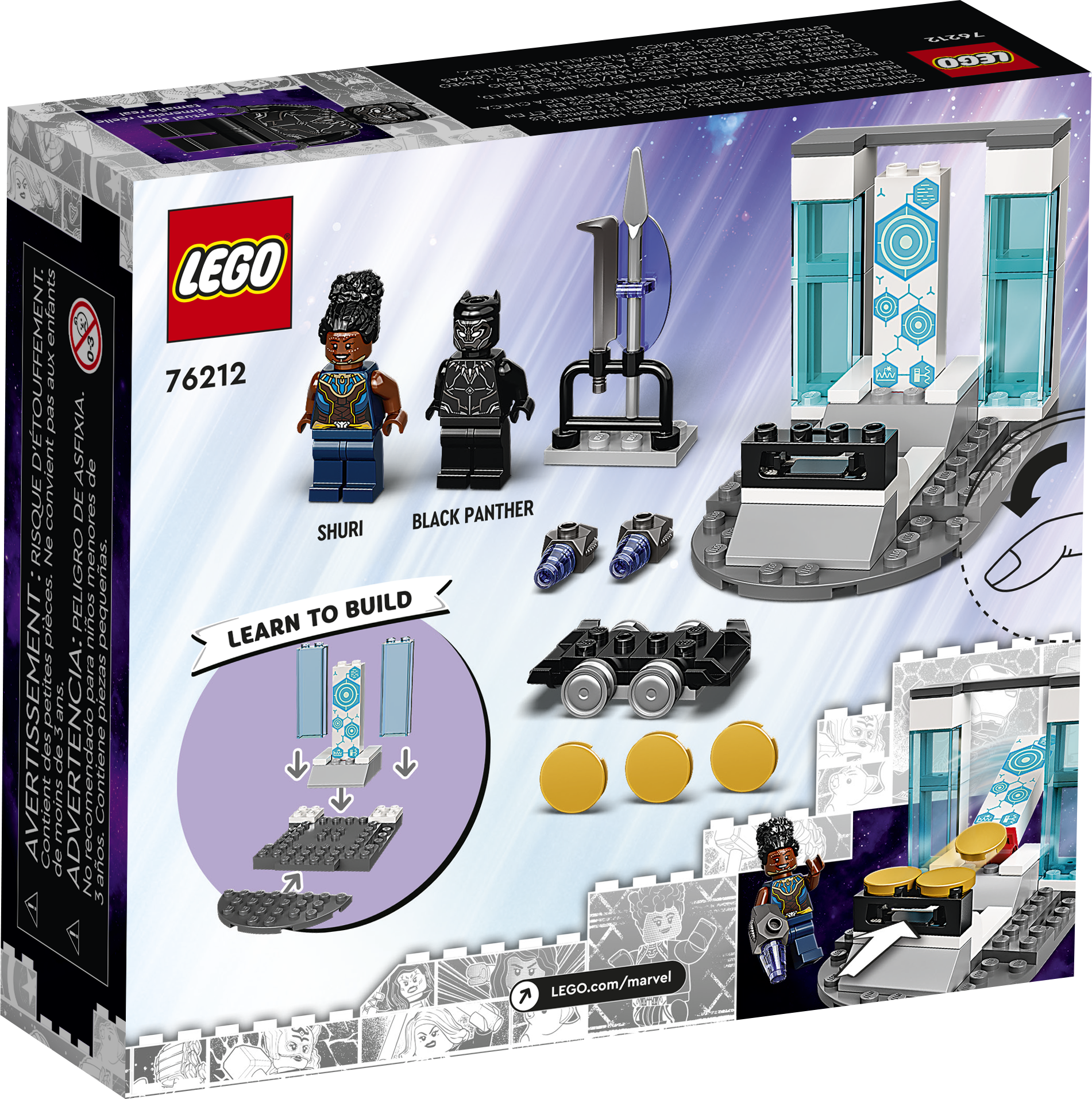 Shuri's Lab 76212 | Marvel | Buy online at the Official LEGO® Shop US