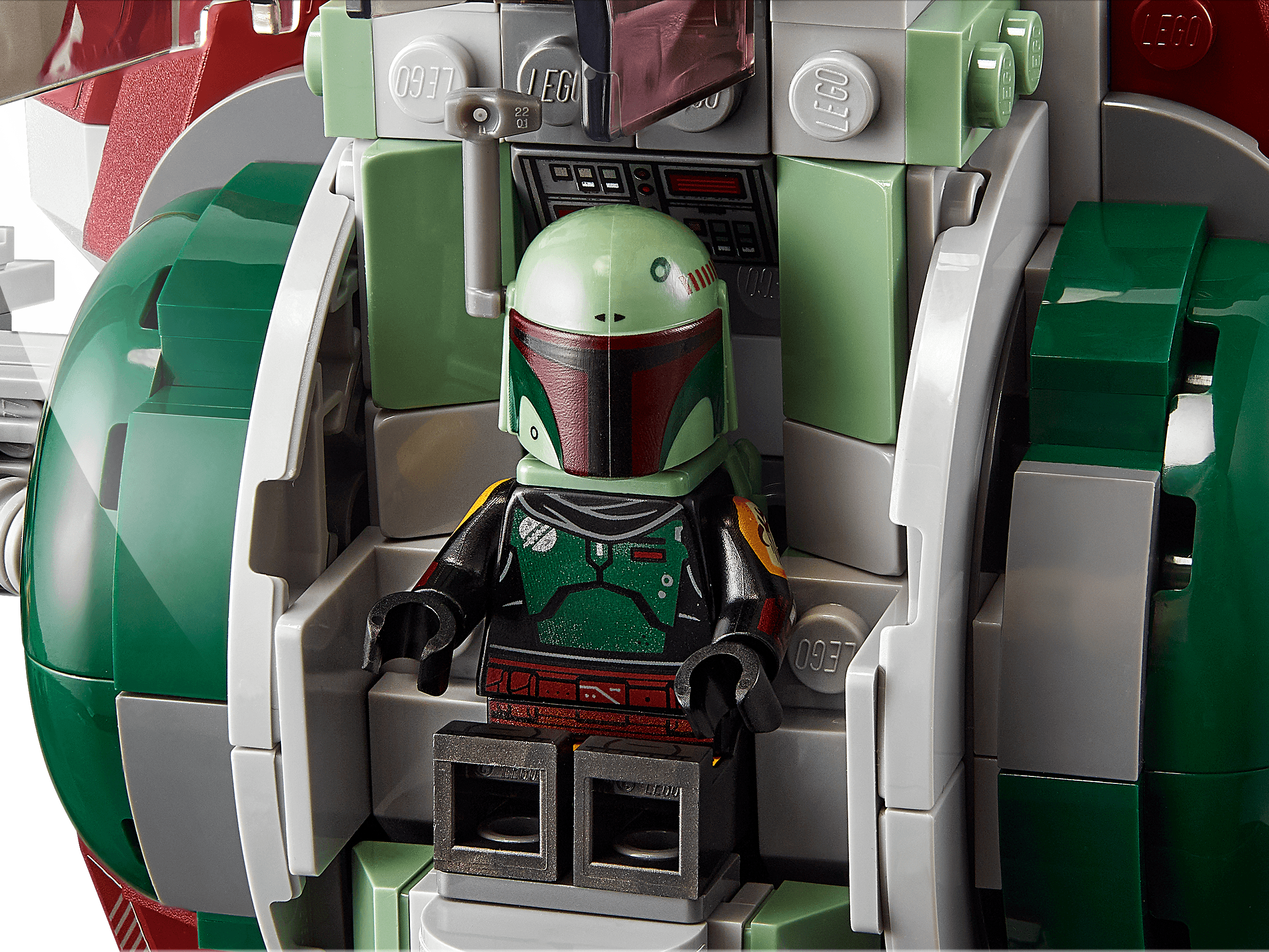 LEGO Star Wars Boba Fett-Mandaloriani Figura-DAL SET 75312-Nuovo Gratis P&P 
