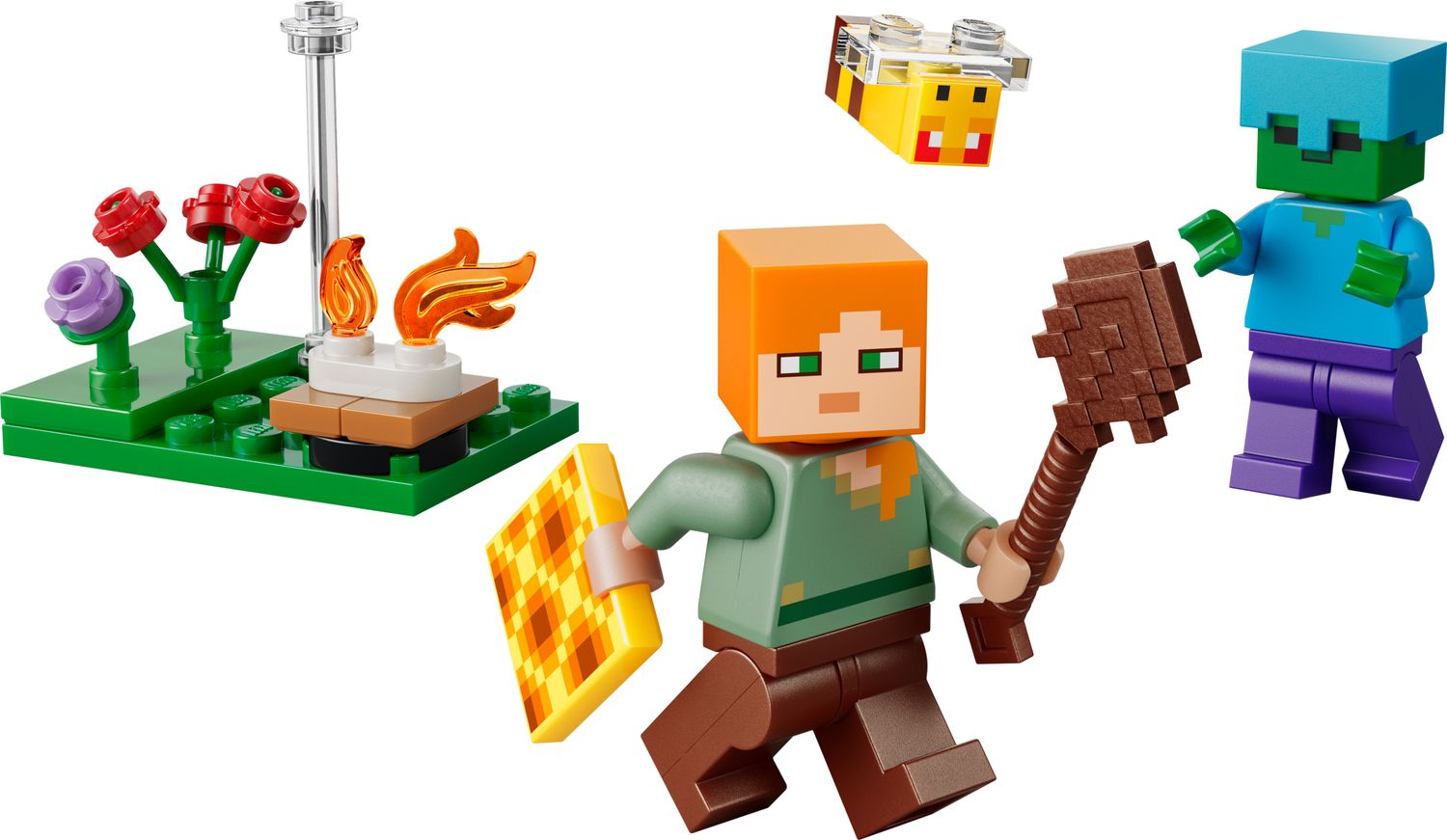 Alex's Campfire Conflict 30732 | Minecraft® | Buy online at the Alex's Campfire Conflict 30732 | Minecraft® | Buy online at the