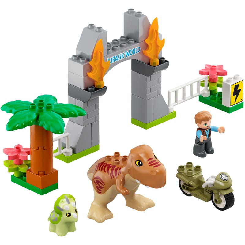 rex and Triceratops Dinosaur Breakout 10939 DUPLO® Buy
