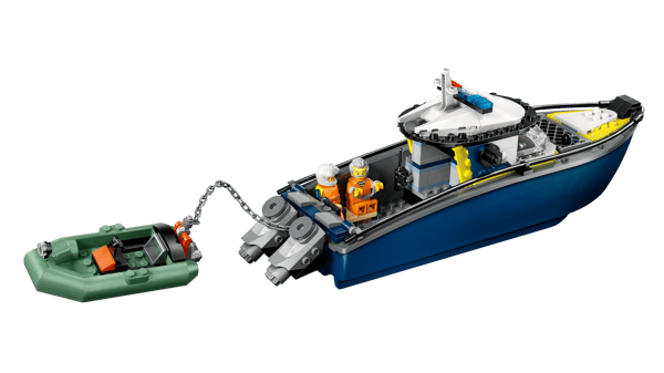 LEGO 60456 La course-poursuite en bateau de police — visuel 3 sur 8