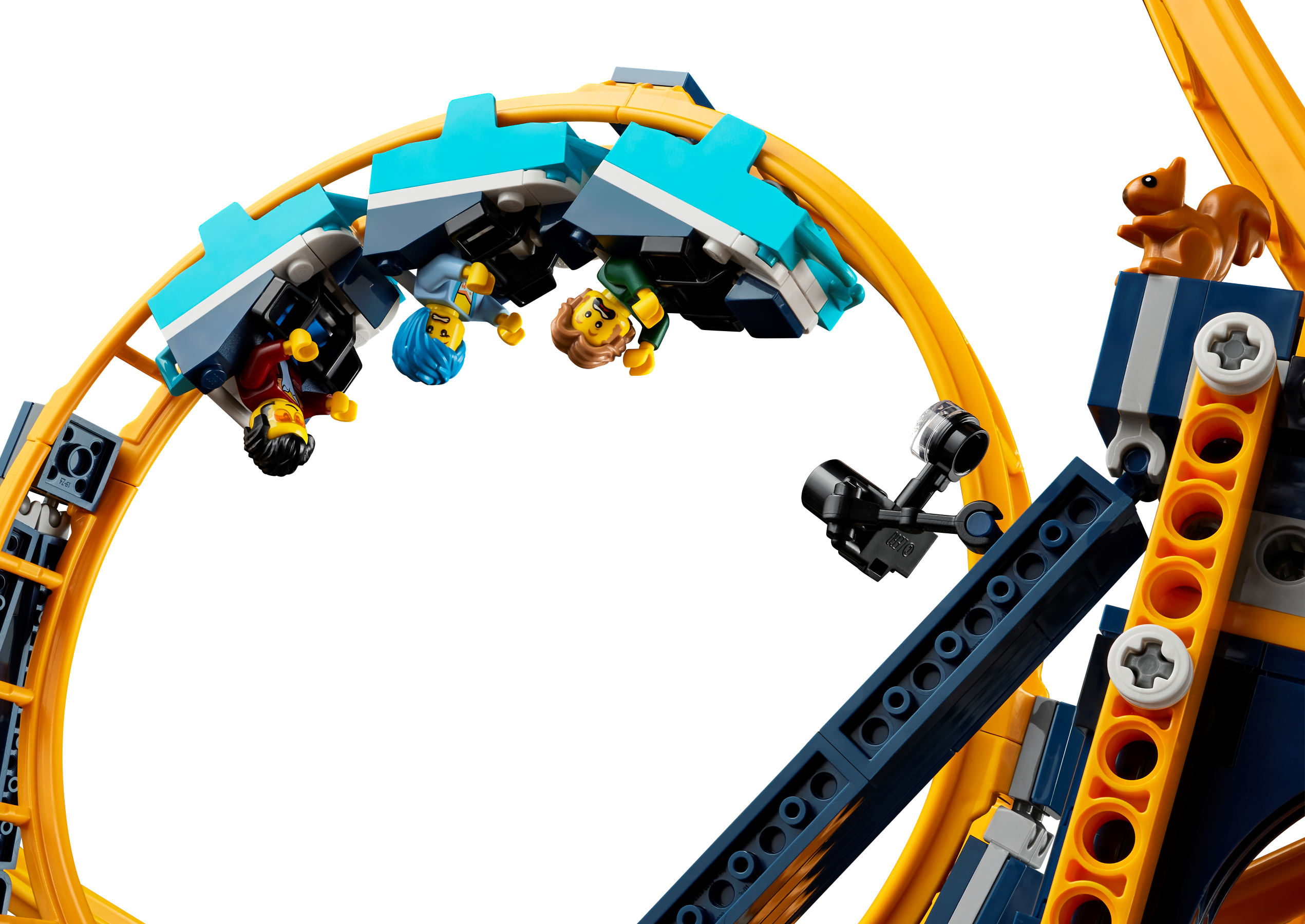 LEGO Icons Loop Coaster Set 10303, Model Building Kit for Adults, Amusement  Park Funfair Track with Passenger Train, Great Gift Idea