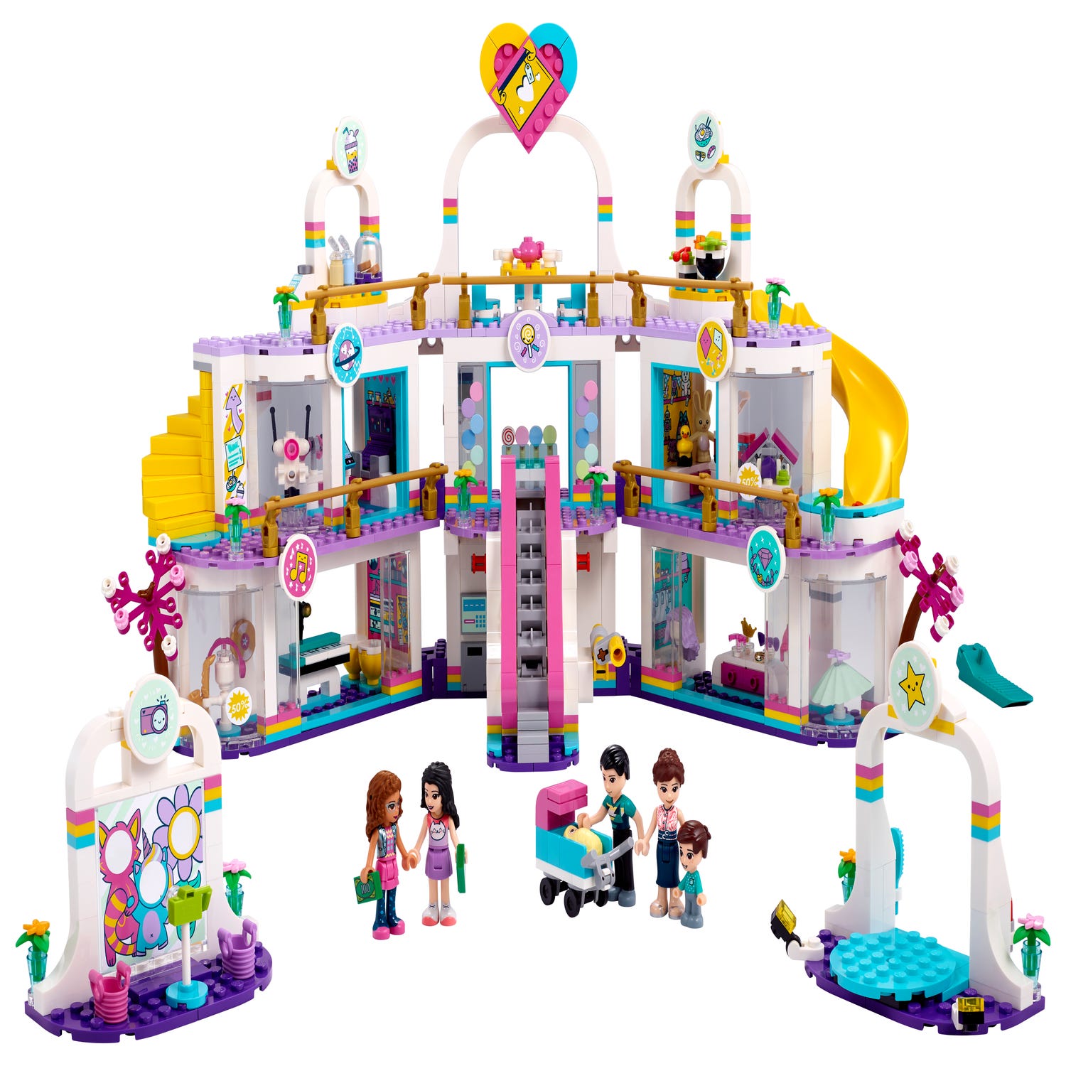 City Shopping Mall | Friends | online the Official LEGO® Shop US