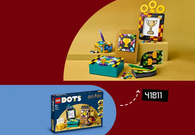 LEGO DOTS Harry Potter Hedwige Porte-Crayon Harry Potter Craft Set - 41809