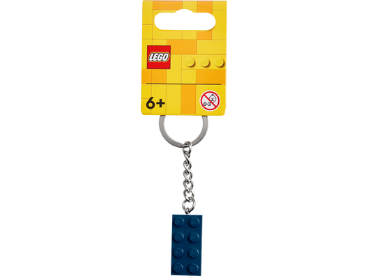 LEGO 854237 - Nøglering med jordblå 2x4-klods