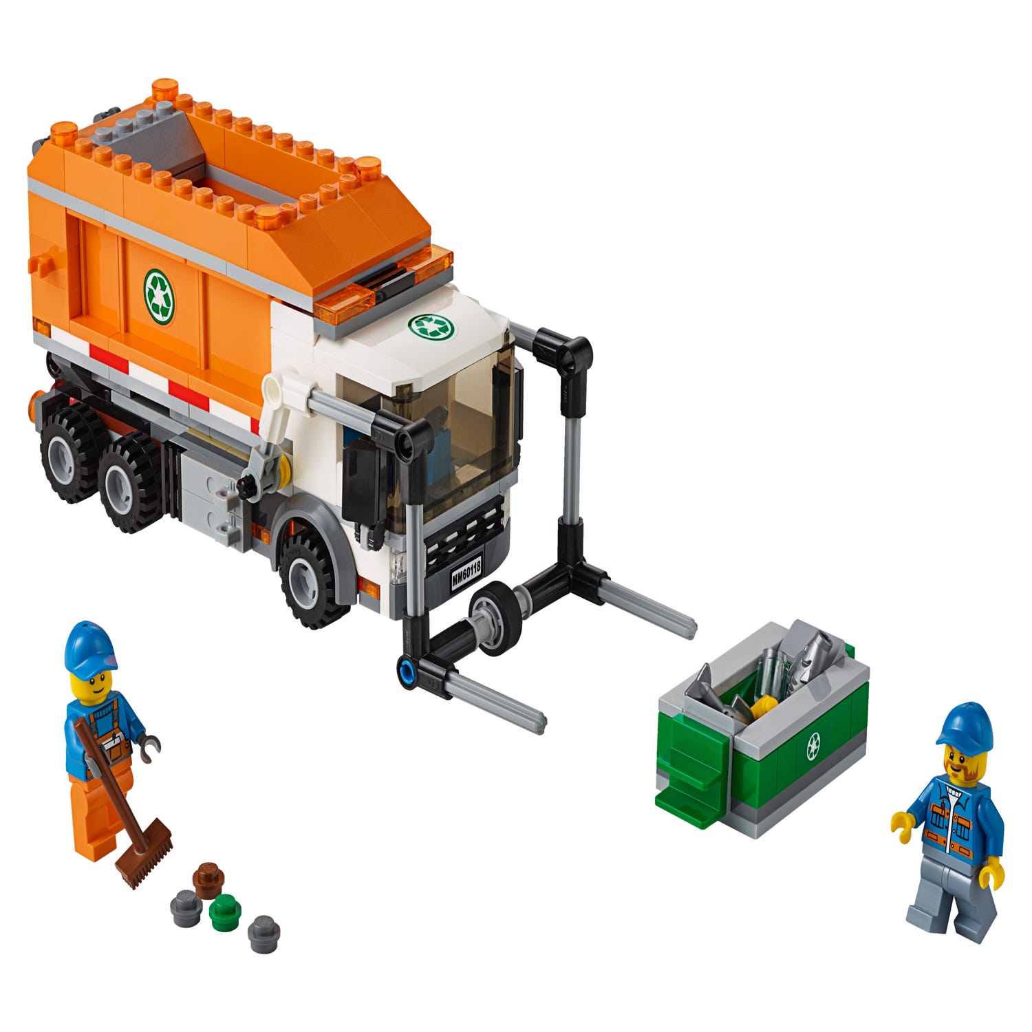 bøf pakke Diverse Garbage Truck 60118 | City | Buy online at the Official LEGO® Shop US
