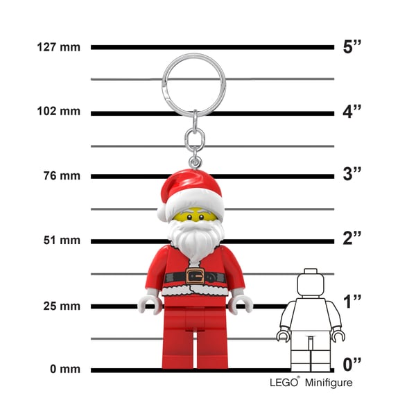 LEGO 5007808 Porte-clés lumineux Père Noël — visuel 7 sur 8