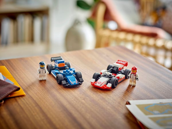 LEGO 60464 Voitures de course de F1® Williams Racing et Haas F1® — visuel 7 sur 8
