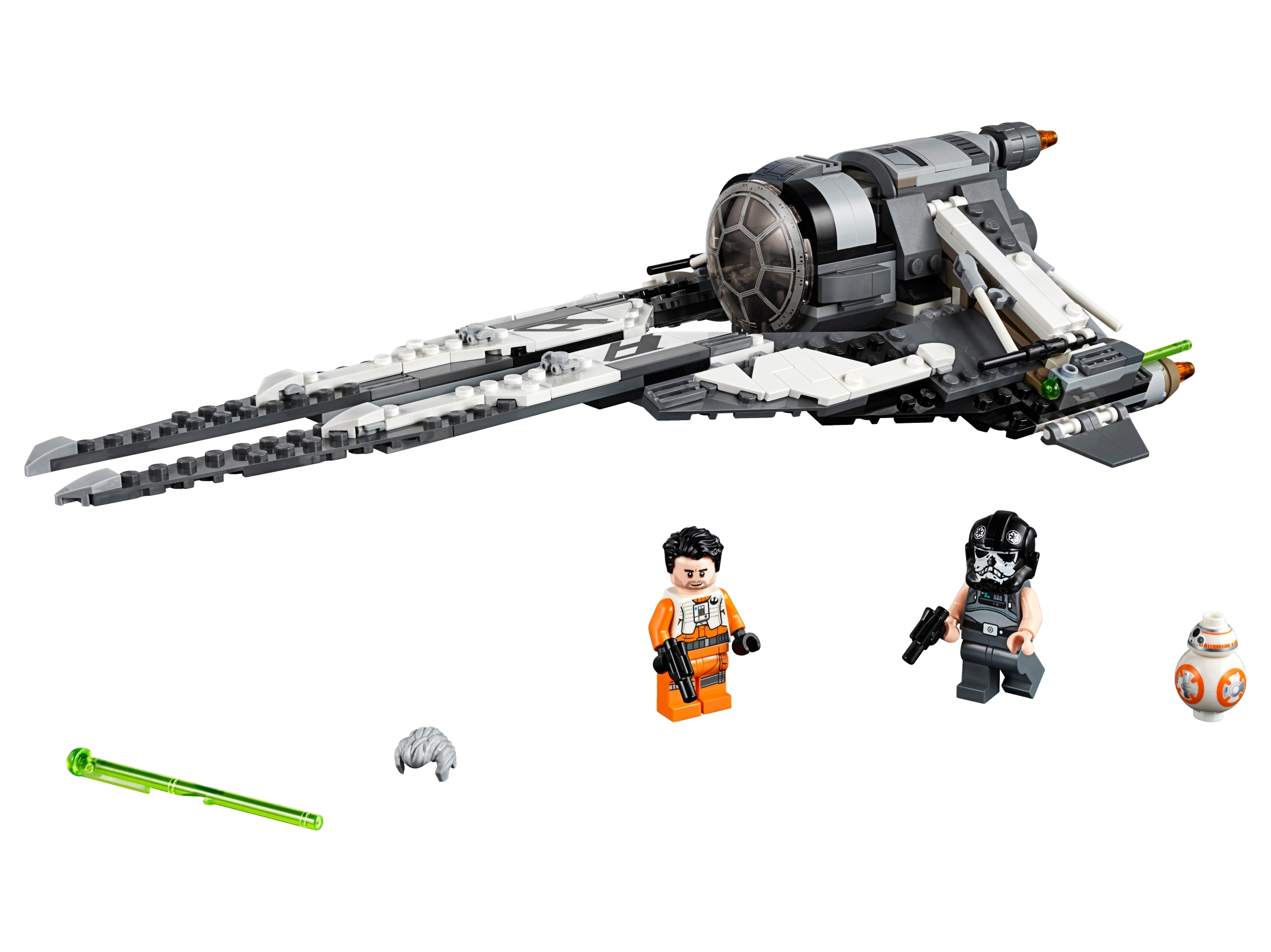 Lego Star Wars 75242 Black ace TIE interceptor 