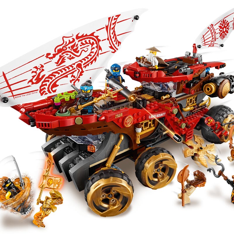 Ninjago Sets Bounty Di Terra Ninjago Conjunto LEGO Ninjago Temple