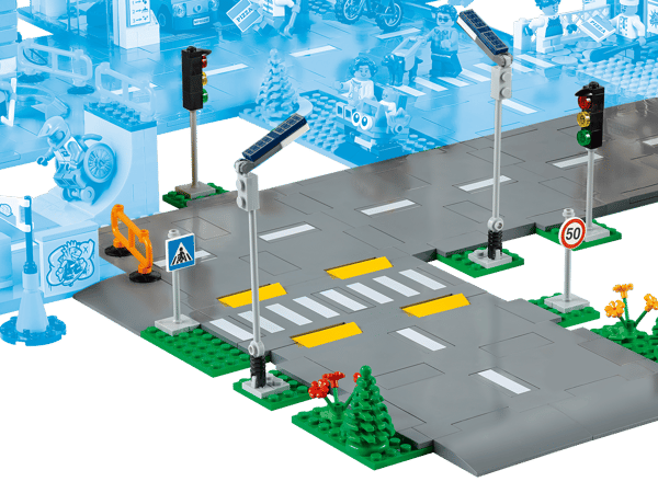 LEGO 60304 Intersection à assembler — visuel 5 sur 8