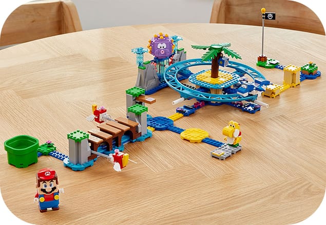 LEGO 71400 SUPER MARIO Big Urchin Beach Ride Expansion Set The