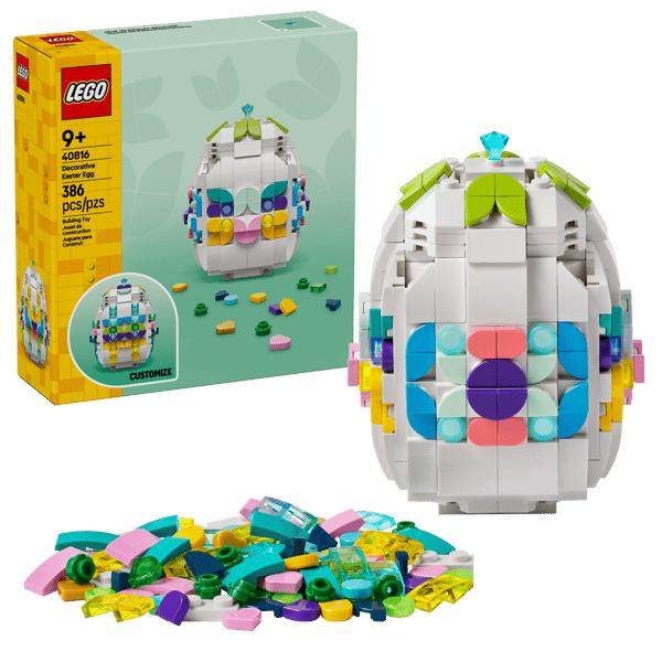 LEGO 40816 L’œuf de Pâques décoratif — visuel 2 sur 8