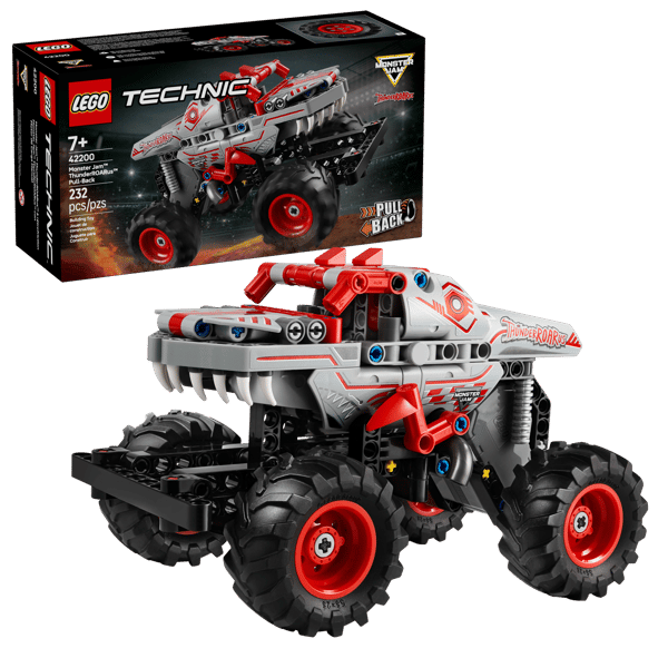 LEGO 42200 Monster Jam™ ThunderROARus™ à rétrofriction — visuel 2 sur 8