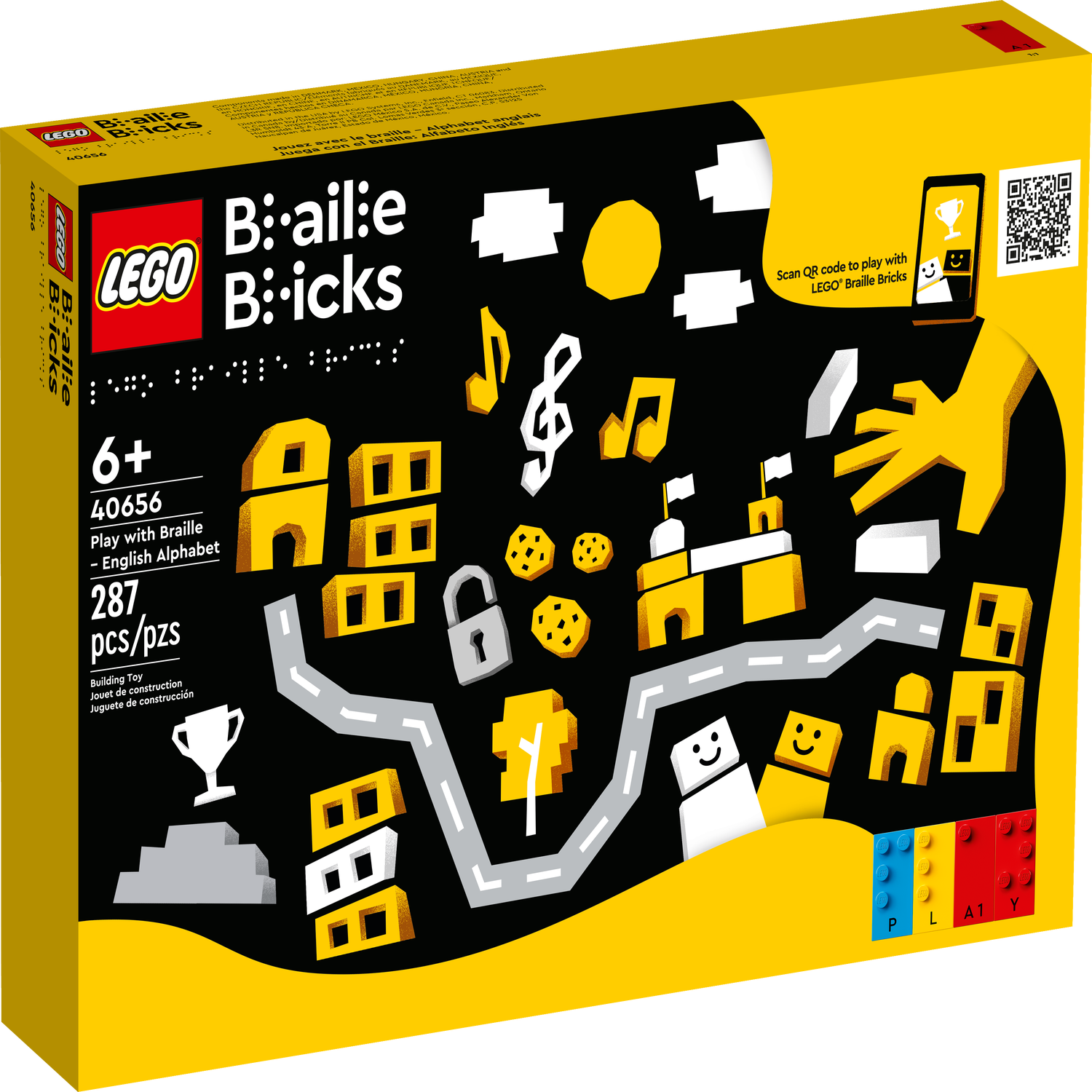 LEGO® – Spelen met braille – Engels alfabet – 40656
