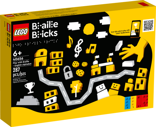 LEGO 40656 - Leg med braille – engelsk alfabet