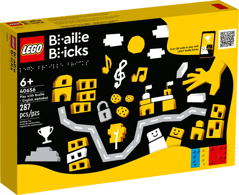 Lego Play with Braille – English