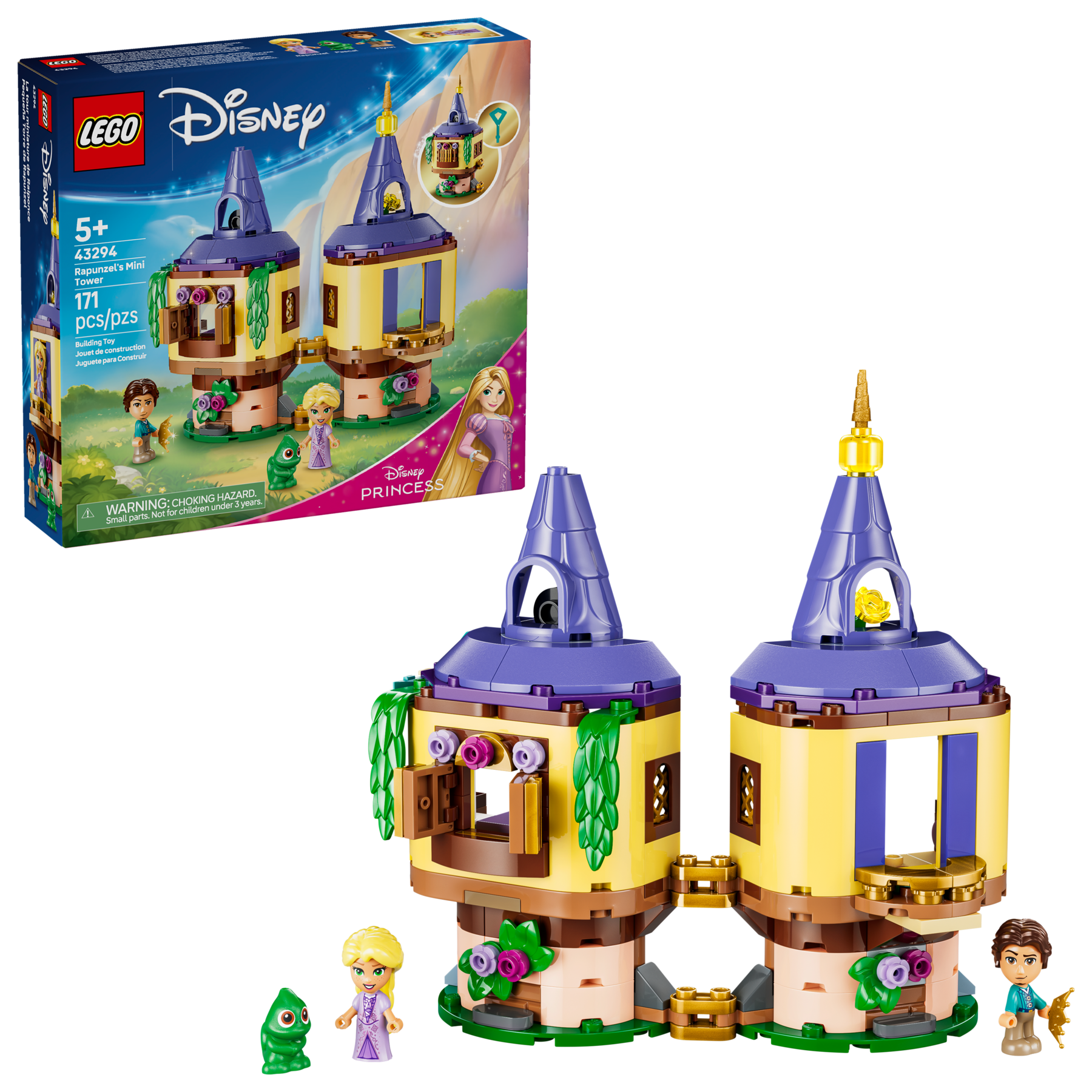 Rapunzel's Mini Tower 43294 | Disney™ | Buy online at the Official
