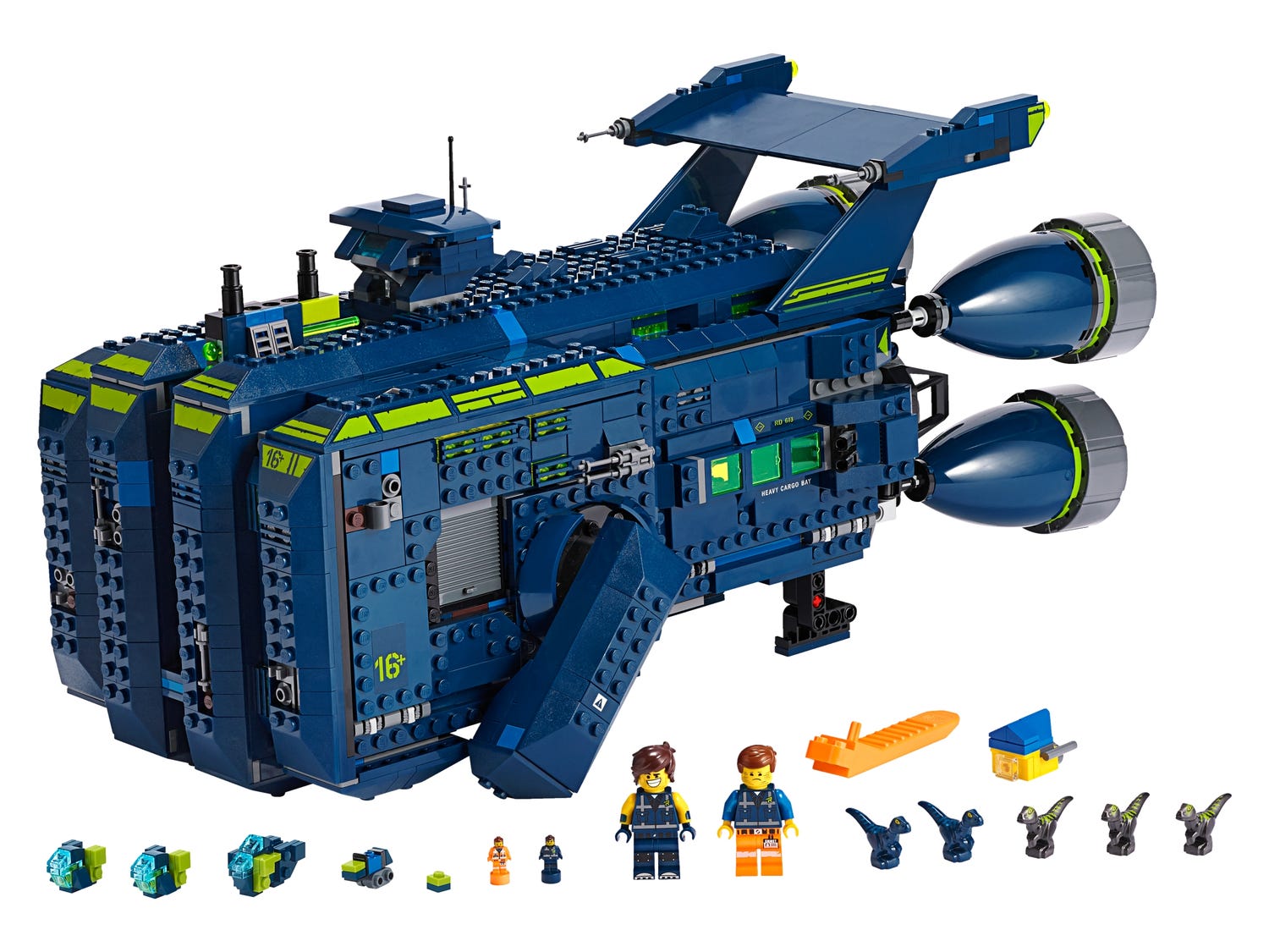 The Rexcelsior! 70839 THE LEGO® MOVIE 2™ Buy online at the Official LEGO® Shop NL