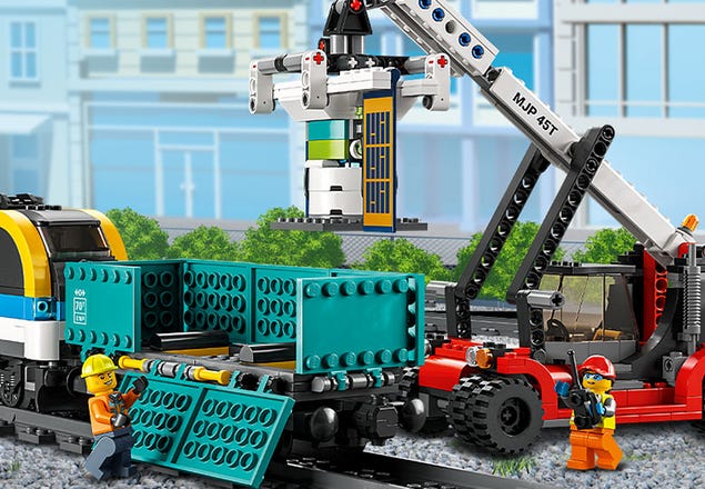 Decoderen Draaien pijn doen Freight Train 60336 | City | Buy online at the Official LEGO® Shop US