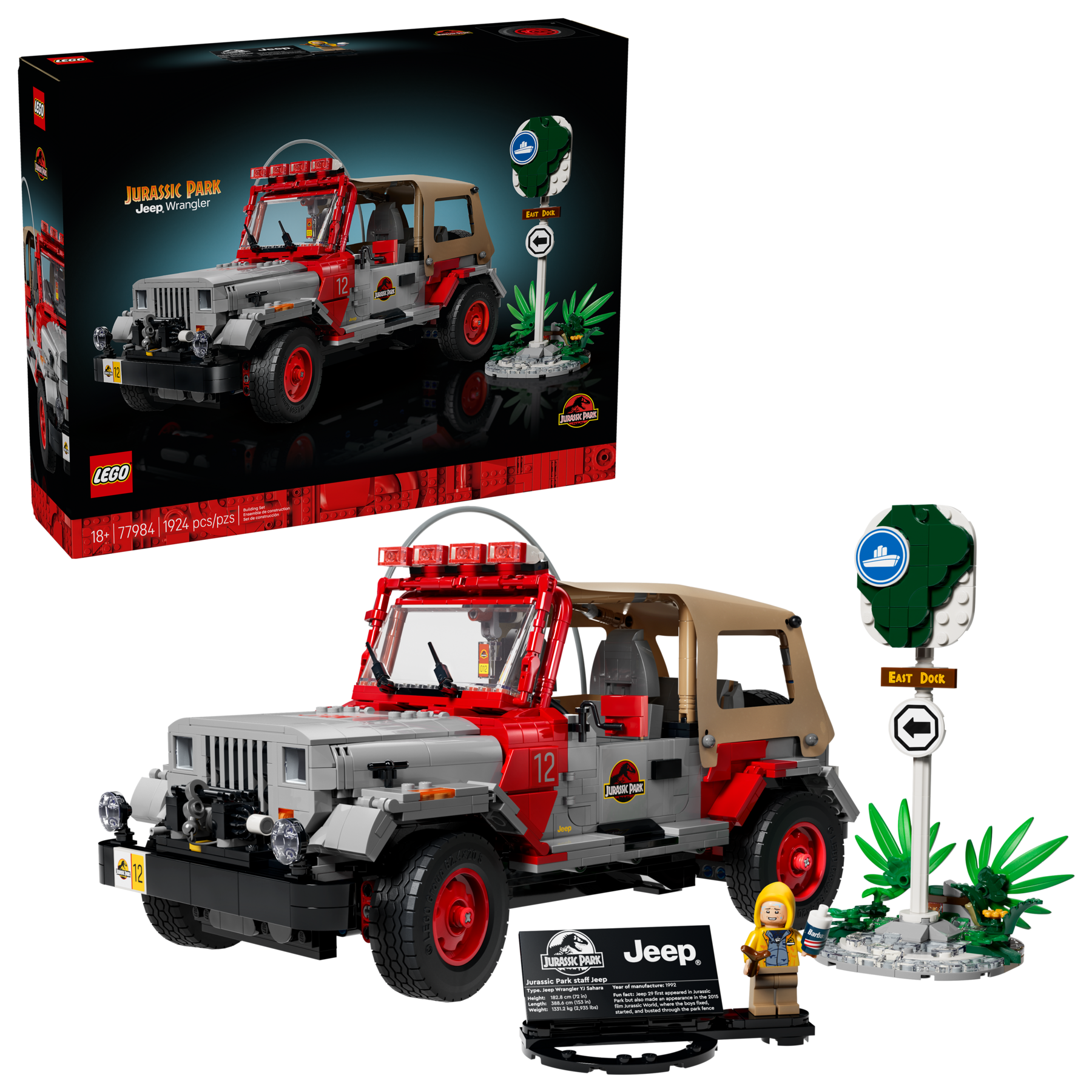 Jurassic Park Jeep® Wrangler 77984 | Jurassic World™ | Buy online