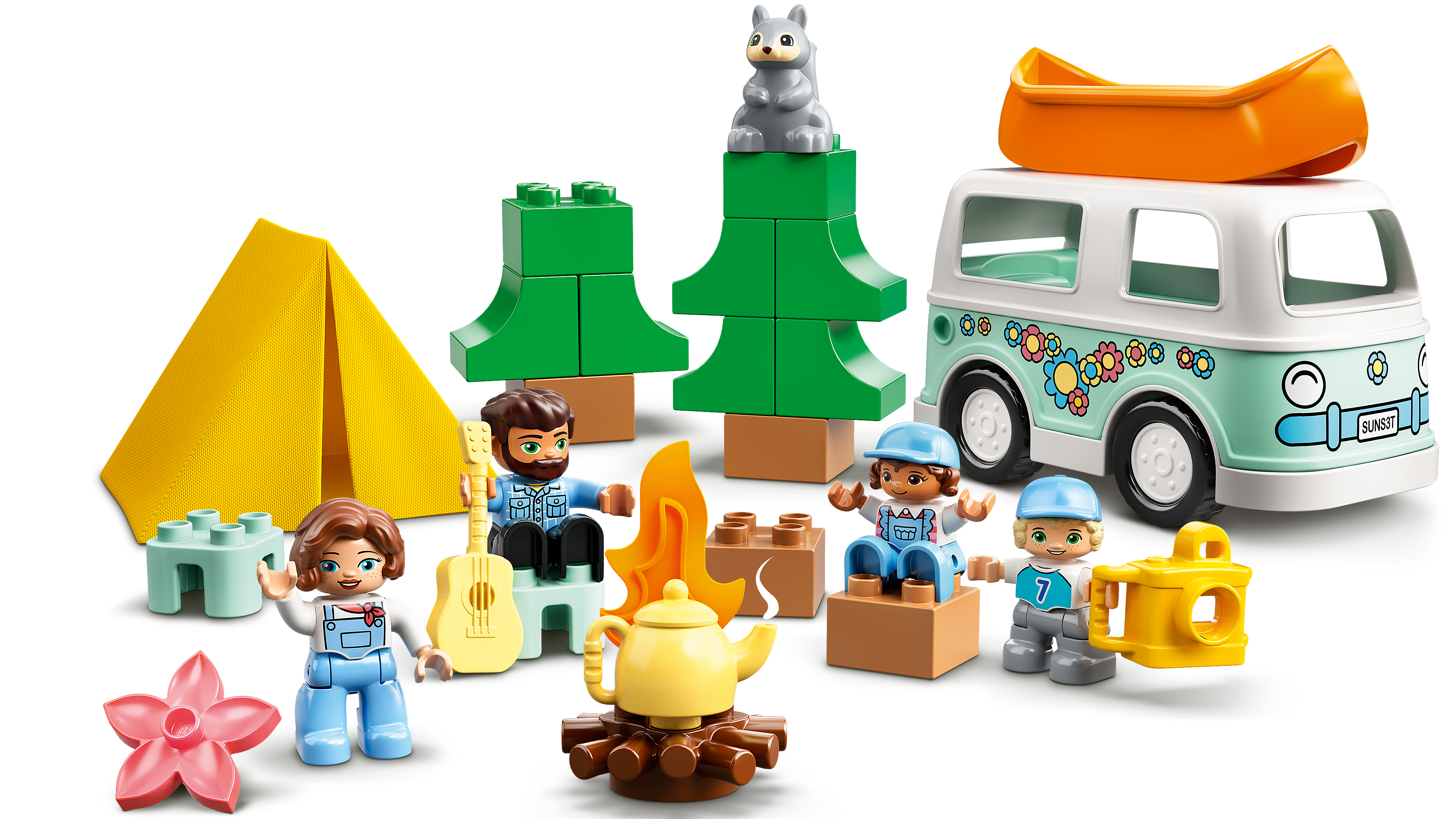 Family Van Adventure 10946 | DUPLO® | Buy online at the Official LEGO® Shop US