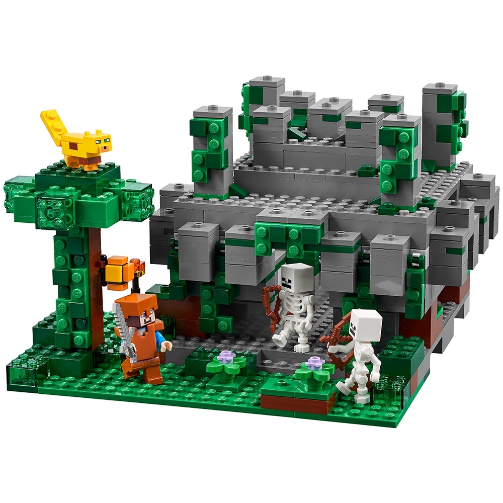 lego minecraft the jungle temple