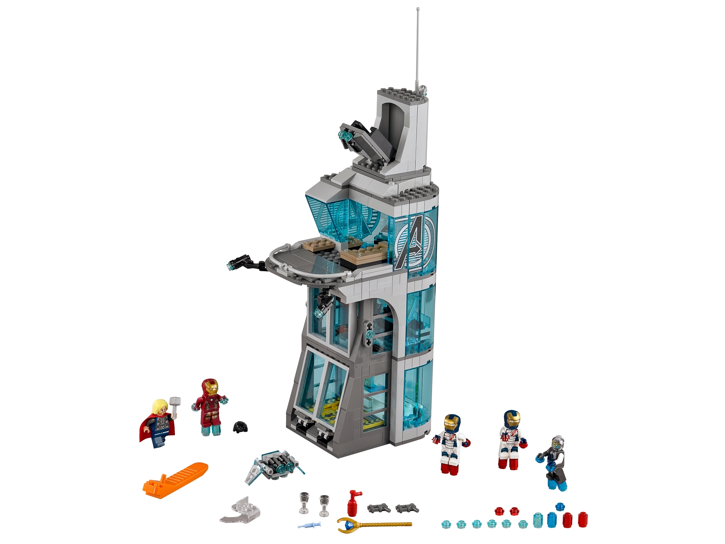 lego attack on avengers tower